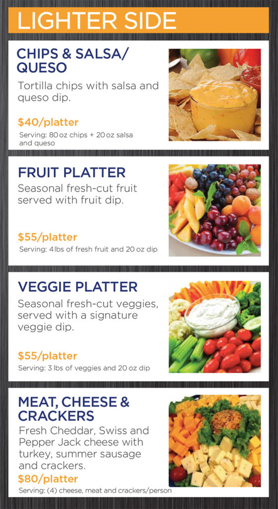 Appetizer Menu. Appetizer party platters at Shenanigans in La Crosse, WI