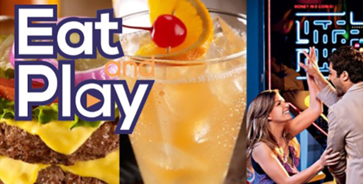 Eat & Play special at Shenanigans. Eat, drink and play at Shenanigans in La Crosse, WI